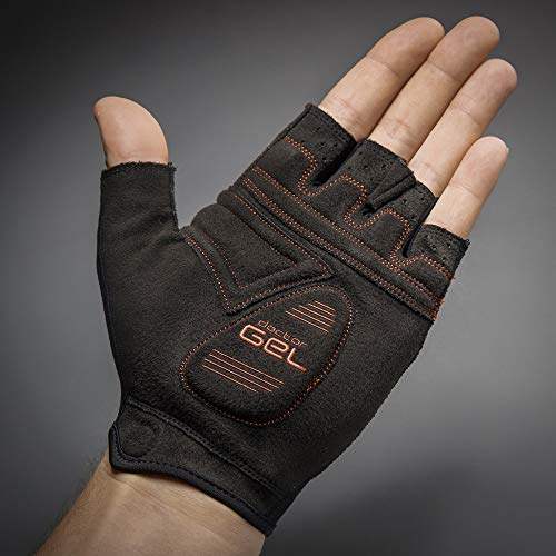 GripGrab Guantes de Ciclismo SuperGel de Verano Cortos Acolchado DoctorGel 6mm Mitones Sin Dedos Carretera MTB Unisex