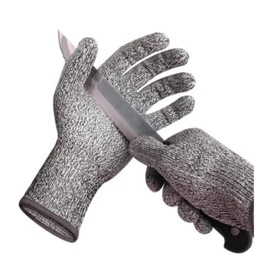 GUANTES ANTICORTES | Guante de Trabajo Anticorte Resistente a los Cortes de Nivel 5 de Seguridad | Protección de tus manos para la Cocina, Cortar Jamón, Carnicería, Jardín, Mecánica. Unisex