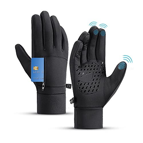 Guantes térmicos de ciclismo cómodos,guantes de invierno,resistentes al viento,impermeables,antideslizantes,con pantalla táctil; guantes de conducción para hombres y mujeres,para escalada o senderismo