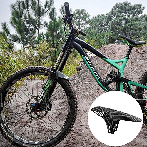 Guardabarros MTB, Guardabarros de Bicicleta, Apto para MTB Mudguard Delantero y Trasero Compatible se Adapta a 20" 22" 26" 27,5" 29 Pulgadas de Bici y Bicicleta Fat