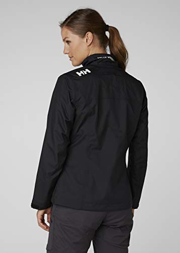 Helly Hansen W Crew Midlayer Jacket Chaqueta Deportiva, Mujer, Negro, XL