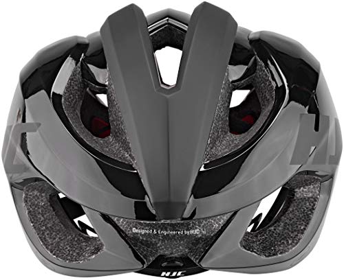 HJC Helmets VALECO Casco de Carretera, Unisex Adulto, MT GL Black, L