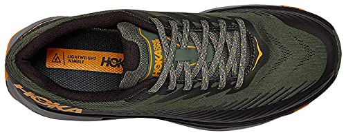 Hoka Torrent 2, Zapatillas de Trail-Running por Hombre, Verde (Thyme/GoldenYellow TGYL), 42 2/3 EU