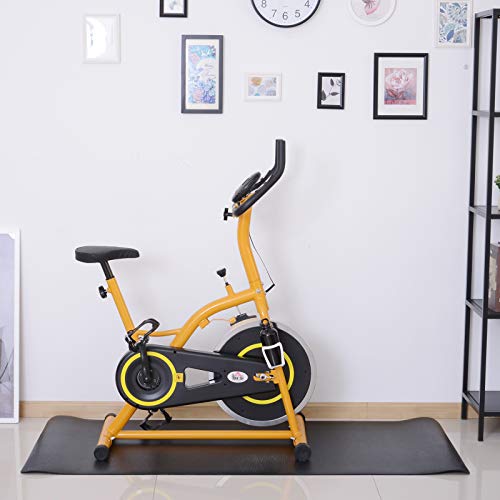 HOMCOM Esterilla para Aparatos de Entrenamiento Alfombra de Fitness Bicicleta Elíptica Cinta de Correr Gimnasio Protectora de Suelo 4mm