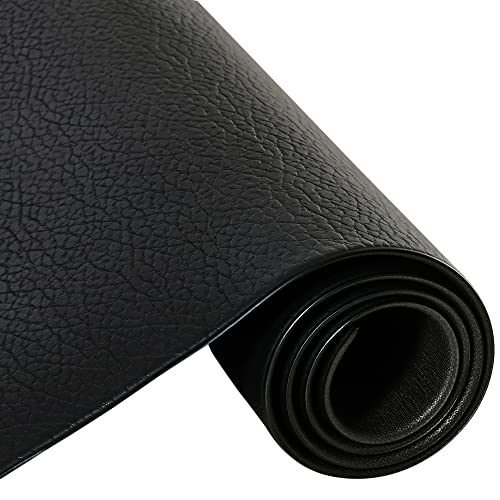 HOMCOM Esterilla Protectora para Aparatos de Fitness 6 mm Alfombra Antideslizante para Cintas de Correr y Bicicletas en Hogar Gimnasio 180x90 cm Negro