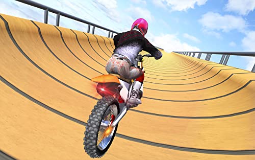 Impossible Mega Ramp Moto Bike Tricky Stunts 2019