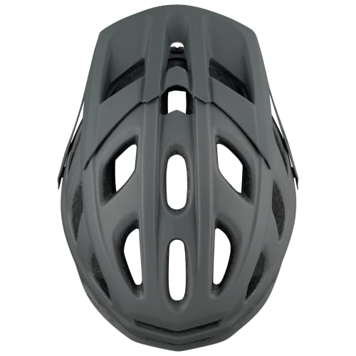 IXS RS EVO Casco para Bicicleta de montaña Trail/All Mountain, Unisex Adulto, Grafito, ML (58-62cm)