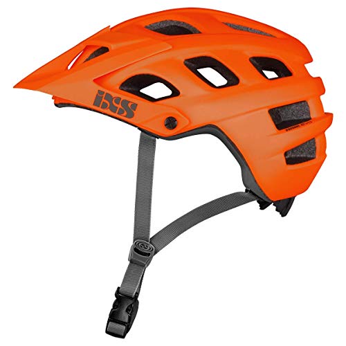 IXS RS EVO Casco para Bicicleta de montaña Trail/All Mountain, Unisex Adulto, Naranja, Medium