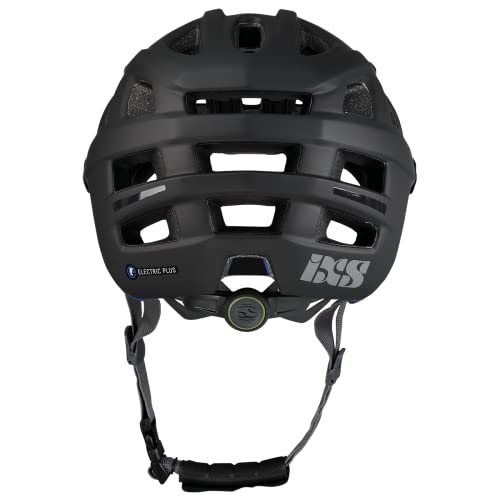 IXS Trail EVO Electric Plus Edtion Casco para Bicicleta de montaña, Ciclo/VAE/E-Bike, Unisex Adulto, Negro, Medium