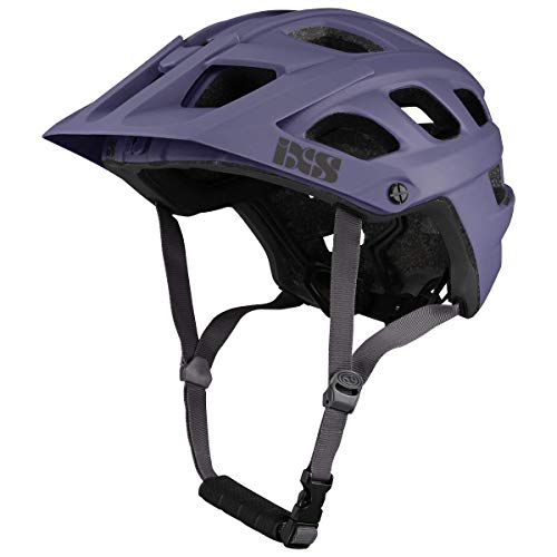 IXS Trigger Am Casco montaña, Bicicleta eléctrica, Ciclo, Unisex Adulto, Grapa Violeta, Small