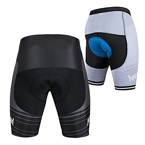 JEPOZRA Culotte Ciclismo Hombre Mallot Bici Secado Rápido Ropa Bicicleta  Montaña con Badana Gel 4D, Mallas Cortas Deporte para Ciclista (M,  Negro-05) : .es: Moda