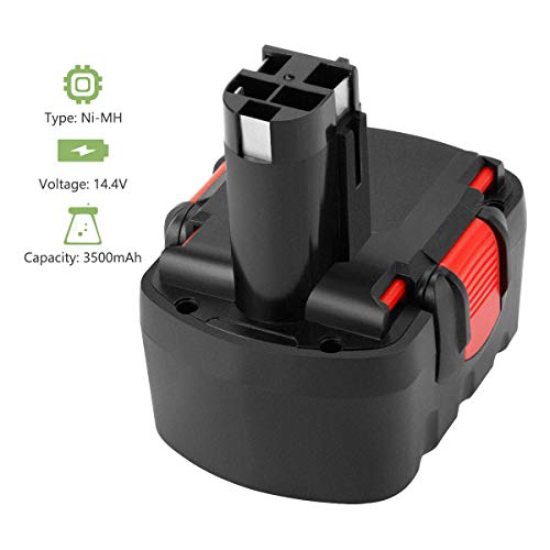 Joiry 14.4V 3500mAh Ni-MH BAT040 Batería para Bosch 2607335275 2607335533 2607335534 2607335711 2607335465 2607335685 2607335678 2607335276 BAT038 BAT040 BAT041 BAT140 BAT159 13614