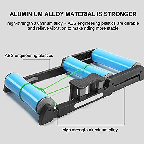 JTYX Rodillo magnético de Ciclismo Rodillos De Bicicleta Entrenador De Entrenamiento De Bicicleta Plegable Entrenador De Bicicleta Ciclismo De Carretera Bicicleta De Resistencia De Ejercicio