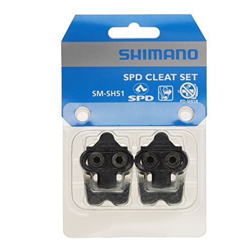 Juego De Calas Shimano SPD Sm-Sh51 Desenganche Sim