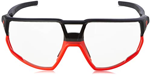 Julbo Rush, Gafas Unisex Adulto, Naranja Fluo/Negro, talla única