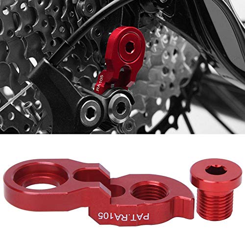 Keenso Patilla de Cambio, Convertidor para 34T-52T Accesorios(Rojo)