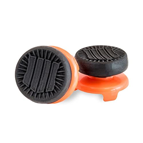 KGDUYH 2 tapas extensores de agarre de mano para PS4 Controller Performance Grips de pulgar de alta altura para Playstation 4 fácil de usar (color: naranja)