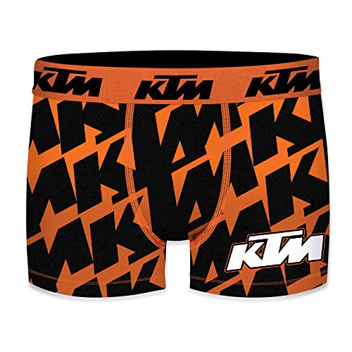 KTM T405-1-C Talla 10/12: Boxer Infantil KTM-Unitario-microfibra-92% poliéster, 8% Elastano, Unitario T405-1, Hombre