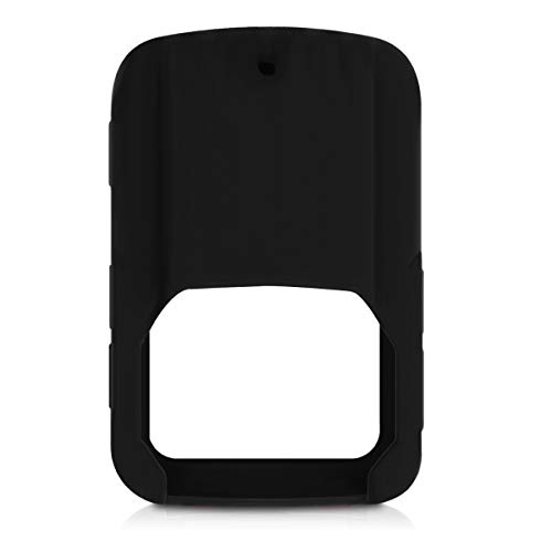 kwmobile Carcasa GPS Compatible con Bryton Aero 60 - Funda de Silicona para navegdor de Bici - Negro