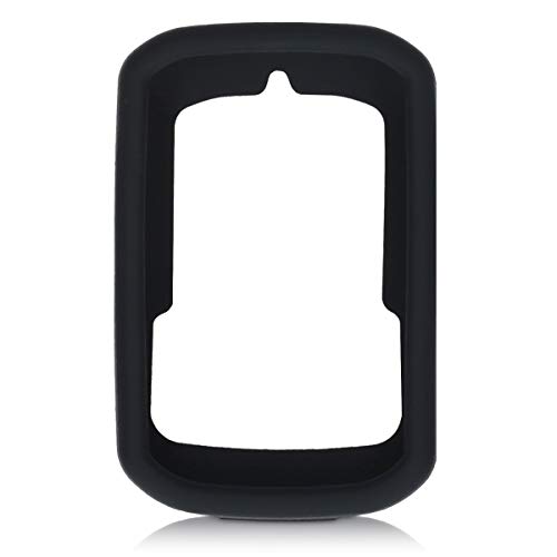 kwmobile Carcasa GPS Compatible con Bryton Rider 15 - Funda de Silicona para navegdor de Bici - Negro