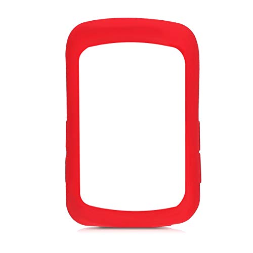 kwmobile Carcasa GPS Compatible con Bryton Rider 410/450 - Funda de Silicona para navegdor de Bici - Rojo