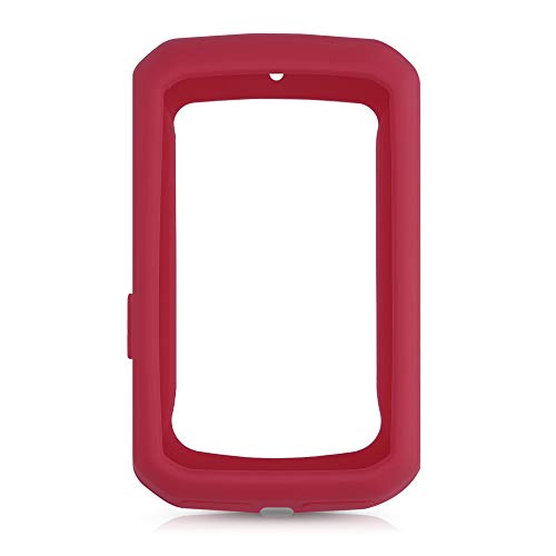 kwmobile Carcasa GPS Compatible con Bryton Rider 860 - Funda de Silicona para navegdor de Bici - Rojo