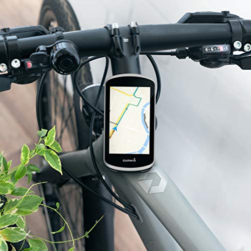 kwmobile Soporte de Manillar de Bicicleta Compatible con Garmin Edge/Bryton Rider/CatEye - 1x Soportes para GPS en Negro