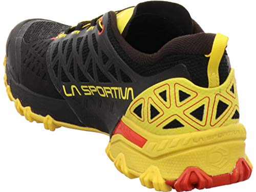 LA SPORTIVA Bushido II, Zapatillas de Trail Running Hombre, Black Yellow, 46 EU