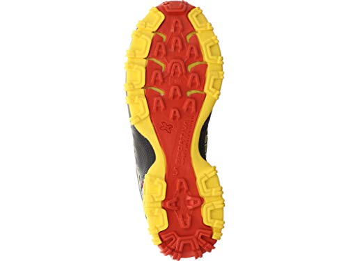 LA SPORTIVA Bushido II, Zapatillas de Trail Running Hombre, Black Yellow, 46 EU