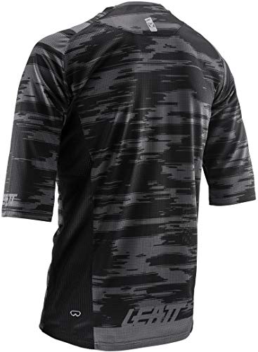 Leatt – MTB DBX 3.0, Camiseta de Bicicleta Unisex – Adulto, Unisex Adulto, 5019012450, Negro, S