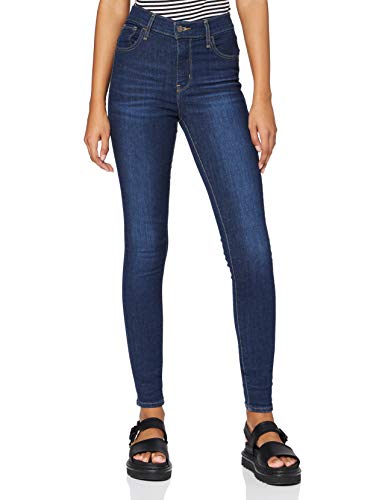 Levi's 720 Hirise Super Skinny, Vaqueros Mujer, Indigo Daze, 28W / 28L