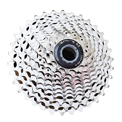 Lijincheng Ruedas Libres Bicicleta de Carretera SLR2 Cassette Ultralight 11 Velocidad 11-28T / 32/34 / 36T CNC 11S Freewheel K7 11V Sprocket HG Sistema para Shimano (Color : 11S 34T SLR2)