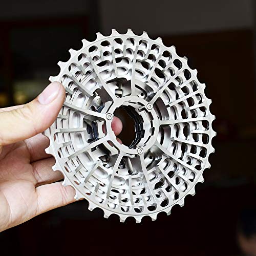 Lijincheng Ruedas Libres Bicicleta de Carretera SLR2 Cassette Ultralight 11 Velocidad 11-28T / 32/34 / 36T CNC 11S Freewheel K7 11V Sprocket HG Sistema para Shimano (Color : 11S 34T SLR2)