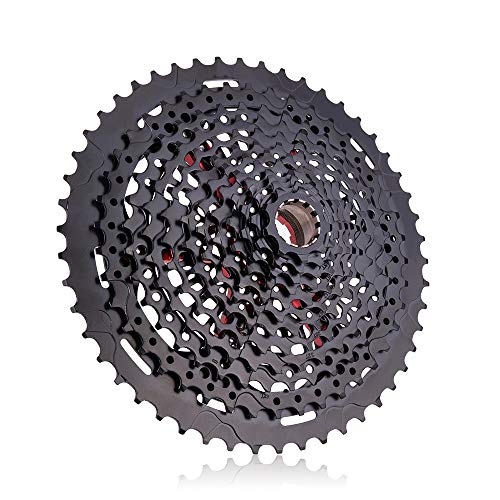 Lijincheng Ruedas Libres Ultraligero MTB 12S 9-50T XD L CASSETE 12 CASSETE DE Velocidad 540G Negro Gris Negro 12V 9-50T CASSETE 12S CASSETE K7 Sprocket (Color : Xd 12s 9 50T)