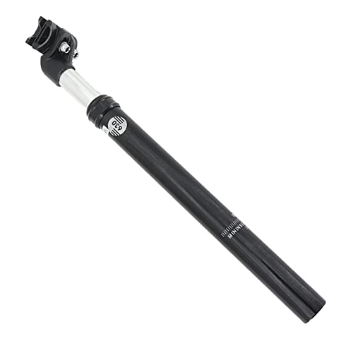 LJHYYY Tija de Sillin con Suspension, 27,2mm Diámetro Tija Telescopica MTB Electronica, Cómodo Tija Suspension MTB para Bicicleta