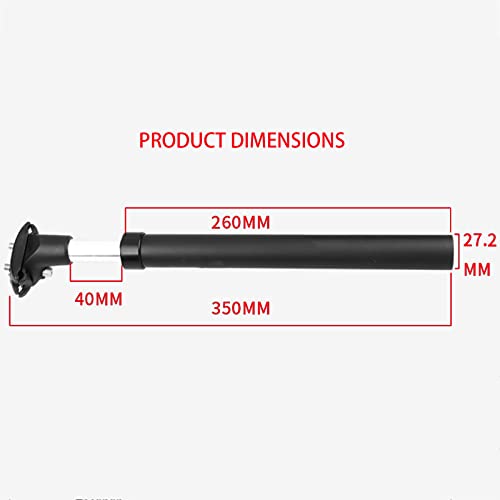 LJHYYY Tija Sillin, de Aluminio Tija Telescopica MTB Electronica, Durable Tija Sillin Bicicleta para E-Bike