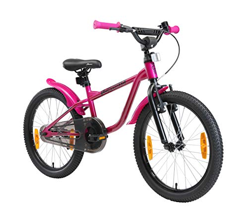 Bicicleta infantil de 20 pulgadas, para niños y niñas, multimarcha, doble  freno de disco : : Deportes y aire libre