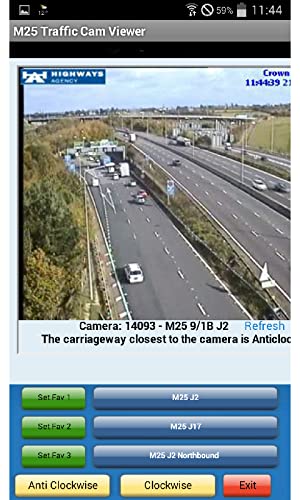M25 Traffic Camera Viewer