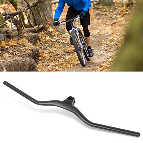 Manillar de Golondrina de Fibra de Carbono, Manillar de Golondrina de Bicicleta Mountian Forma Elegante Accesorios de Bicicleta de Moda Fibra de Carbono para Bicicleta de Montaña