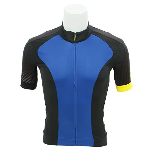 MAVIC Cosmic Elite - Maillot Manga Corta Hombre - Azul/Negro Talla M 2018