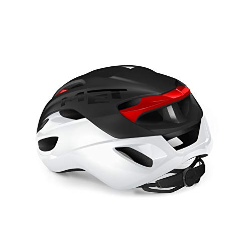 MET Casco RIVALE MIPS NEG/BL/Rojo MA.BRI.T.M 56-58, Adultos Unisex, No definido, T.A