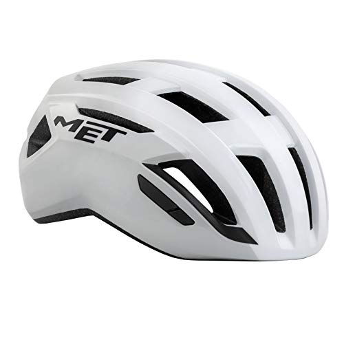 MET Casco Vinci M(56-58), Adultos Unisex, Blanco (MIPS Blanco)