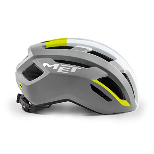 MET Casco Vinci MIPS Amari M(56-58), Adultos Unisex, Multicolor (Gris Amar)