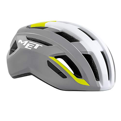 MET Casco Vinci MIPS Amari M(56-58), Adultos Unisex, Multicolor (Gris Amar)