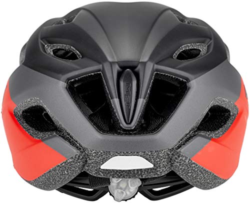 Met Crossover XL(60-64) Casco Montañismo, Alpinismo y Trekking, Adultos Unisex, Multicolor (Negro Rojo)