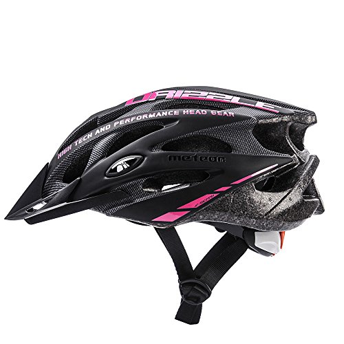 meteor Casco Bicicleta Helmet Bici Ciclismo para Jóvenes y Adulto Bicicleta Patineta Skate Patines Monopatines - Bici Accesorios - El diseño Ligero - Muchos Patrones - Drizzle