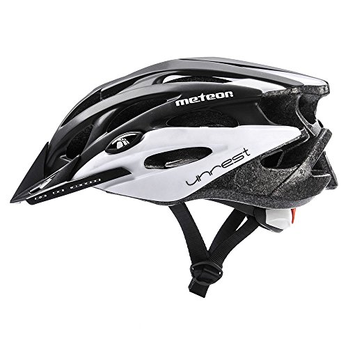 meteor® Casco Bicicleta Helmet de Bici para jóvenes y Adultos para Ciclismo MTB Road Race Montaña BMX Carretera y Otras Formas de Actividad Ciclista Casco Protección Unrest