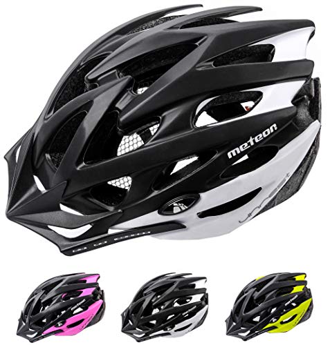 meteor® Casco Bicicleta Helmet de Bici para jóvenes y Adultos para Ciclismo MTB Road Race Montaña BMX Carretera y Otras Formas de Actividad Ciclista Casco Protección Unrest