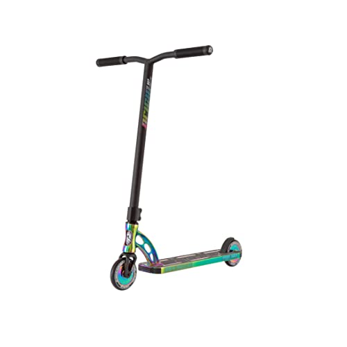 MGP Madd Gear Stunt Scooter Freestyle Roller PRO Limited neo Chrome Rainbow - Patinete de acrobacia, color negro