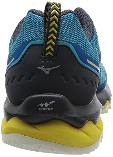 Mizuno Wave Mujin 7, Zapatillas para Carreras de montaa Hombre, Mykonosb Blancanieves Sblue, 39 EU